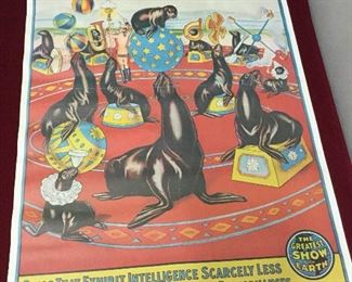 Vintage Ringling Brothers Poster https://ctbids.com/#!/description/share/337606