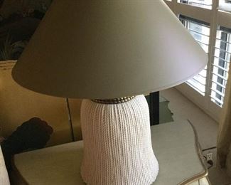 Pair of White Base Lamps https://ctbids.com/#!/description/share/338115