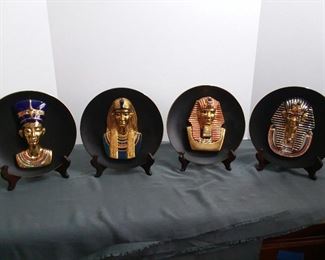 4 plates stands Egypt Splendors of an ancient world https://ctbids.com/#!/description/share/337941