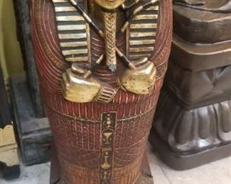 Egyptian home décor and statues