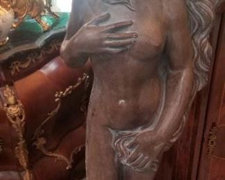 Lady Venus statue bronze