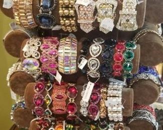 Bracelets and jewelry