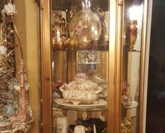 Gold cabinet