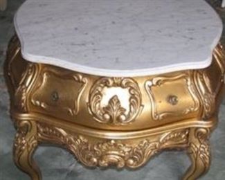 French table gold leaf