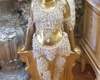 Egyprian belly dancer statue