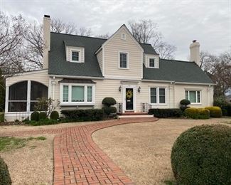 Exterior of the home