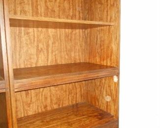3 piece bookcase/media/curio shelfs Sold separately