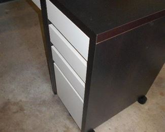 4 drawer rolling file/storage