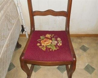 Antique sewing rocker