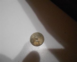 Taylor street car token