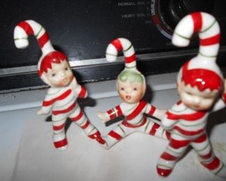 Lefton Christmas pixies