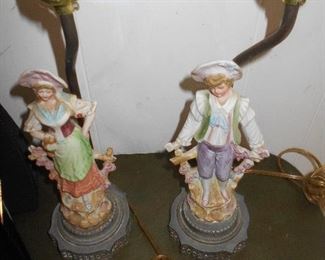 Pair of vintage lamps
