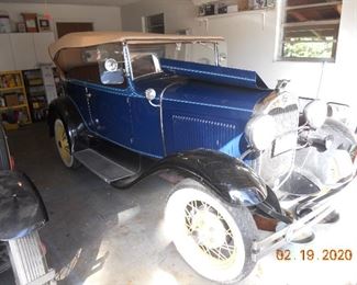 Rare 1930 Model A 2-door Phaeton - National Winner