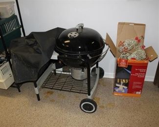 Weber Performer kettle grill