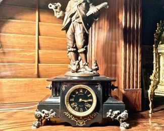 Antique Figural Clock