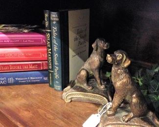 Dog bookends