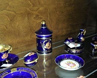 Limoges porcelain is hard-paste porcelain produced by factories in and around the city of Limoges, France beginning in the late 18th century.