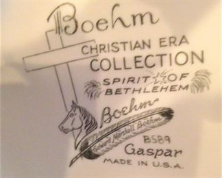 Christian Era Collection by Boehm - "Spirit of Bethlehem"