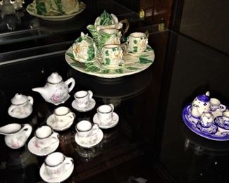 Miniature tea sets