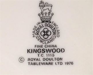 Royal Doulton "Kingswood" china - made in England