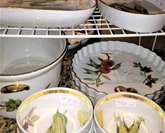 Royal Worcester "Evesham" bowls