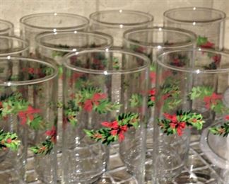 Christmas glasses