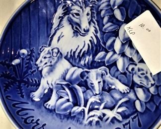 1977 - Mother's Day plate - made in Denmark