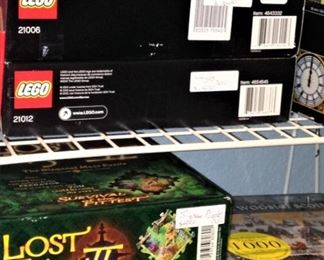 More games, puzzles, and Legos 