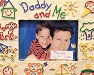 "Daddy and Me" frame