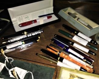 Fountain pen collection