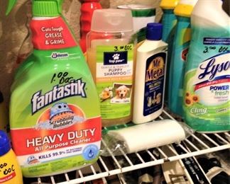 Cleaning supplies