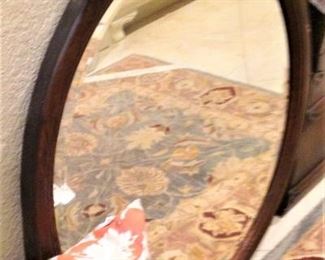 Oval mirror