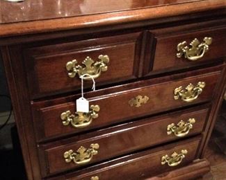 This nightstand has a matching dresser & chest.