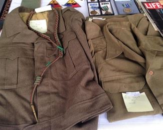 "Eisenhower" style military clothing