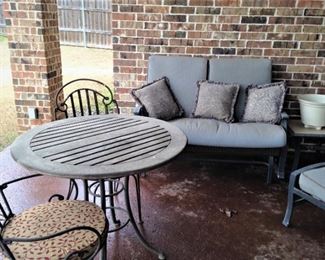 More of the patio furniture