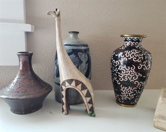 Various pieces - Pottery - Cloisonne