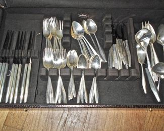 Sterling Flatware, 59 Pieces, Reed & Barton