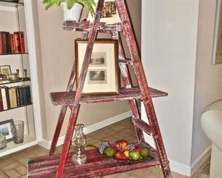 Darling Painted Ladder Shelf