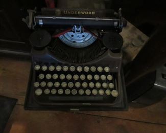 early typewriter