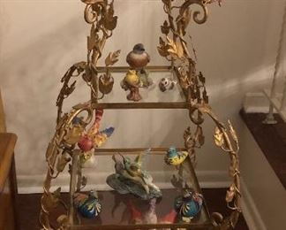 Gilt iron shelf