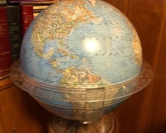 Interesting vintage globe