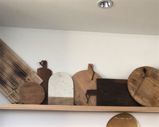 vintage cutting board collection 