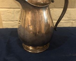 Vintage Fisher Sterling Water Pitcher