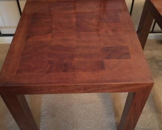 pair lamp tables