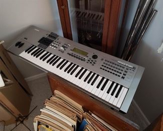 Yamaha Motif 6 keyboard w/ stand and original box