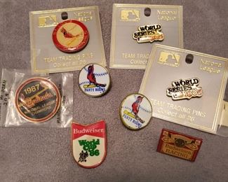 Baseball trading pins