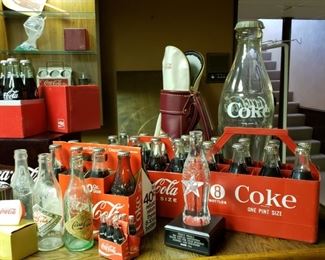 Vintage Coca Cola bottles