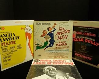 Mame, The Music Man, Hello Dolly albums