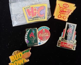 Coca Cola, Hi-C, IGA Bud Bowls pins