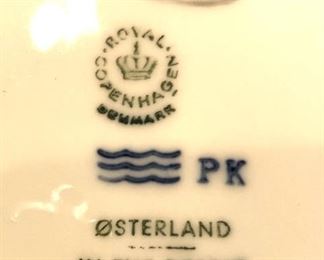 Royal Copenhagen Osterland In the Desert plate